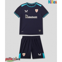 Camiseta Athletic Bilbao Visitante Equipación para niños 2025-26 manga corta (+ pantalones cortos)